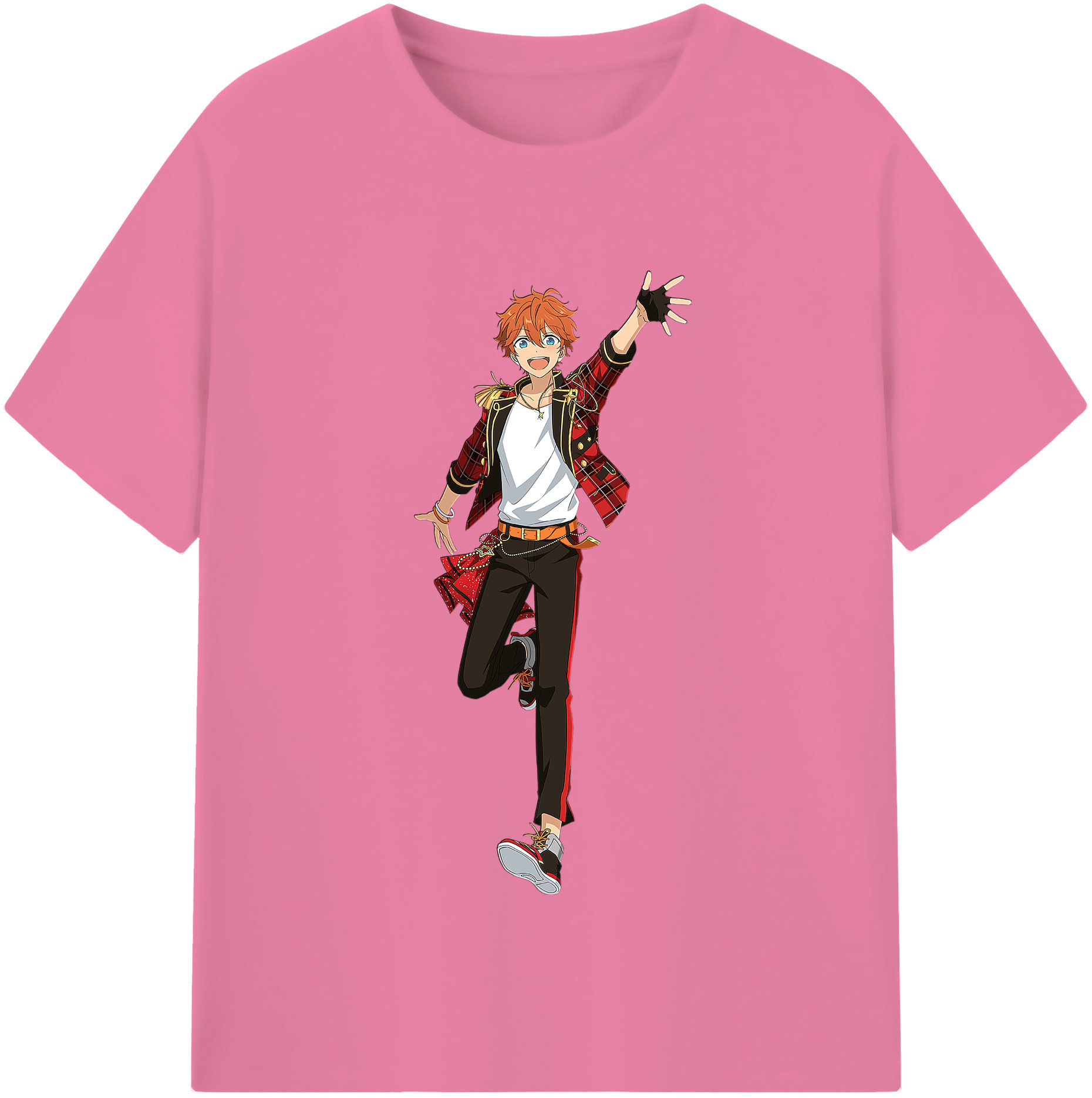（画像用） あんさんぶるスターズ! Ensemble Stars 綿100％半袖Tシャツ（フロントプリント）
